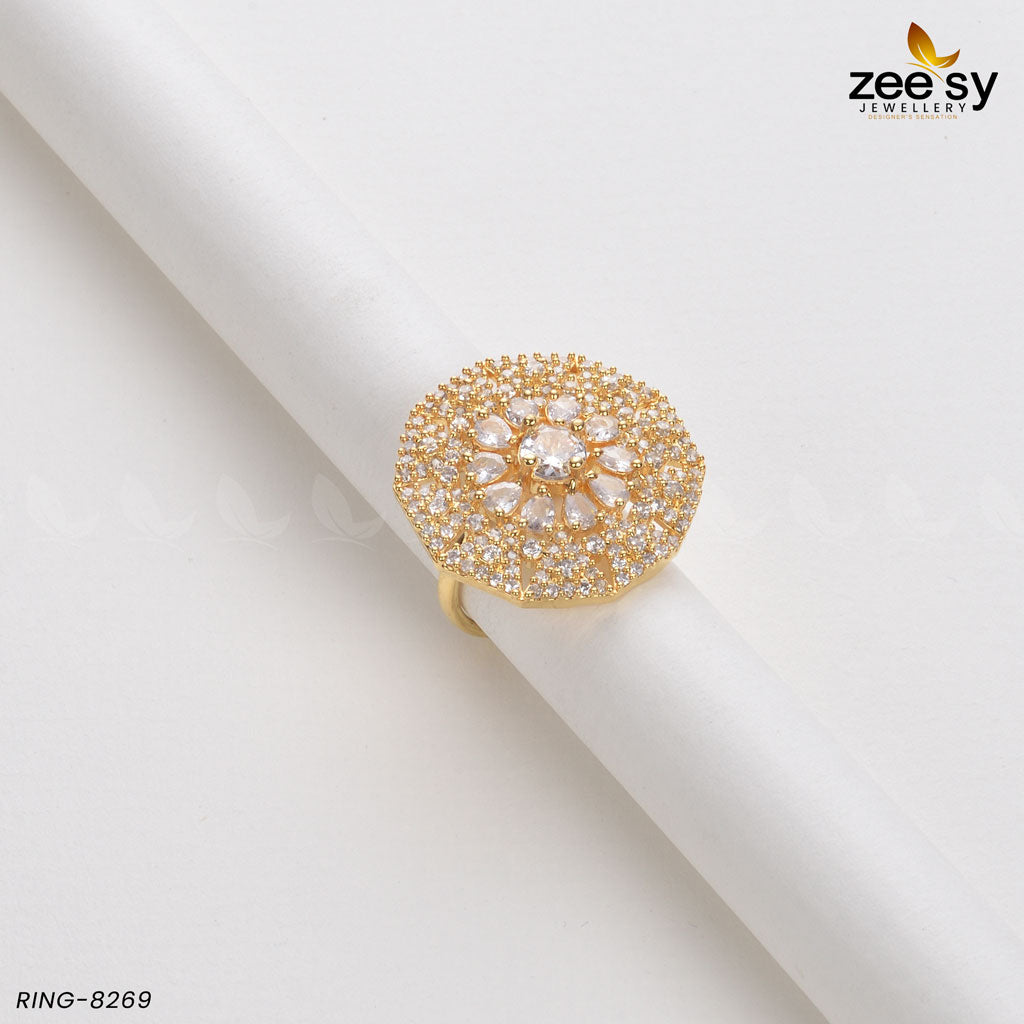 Round Ring-8269 - Rings 