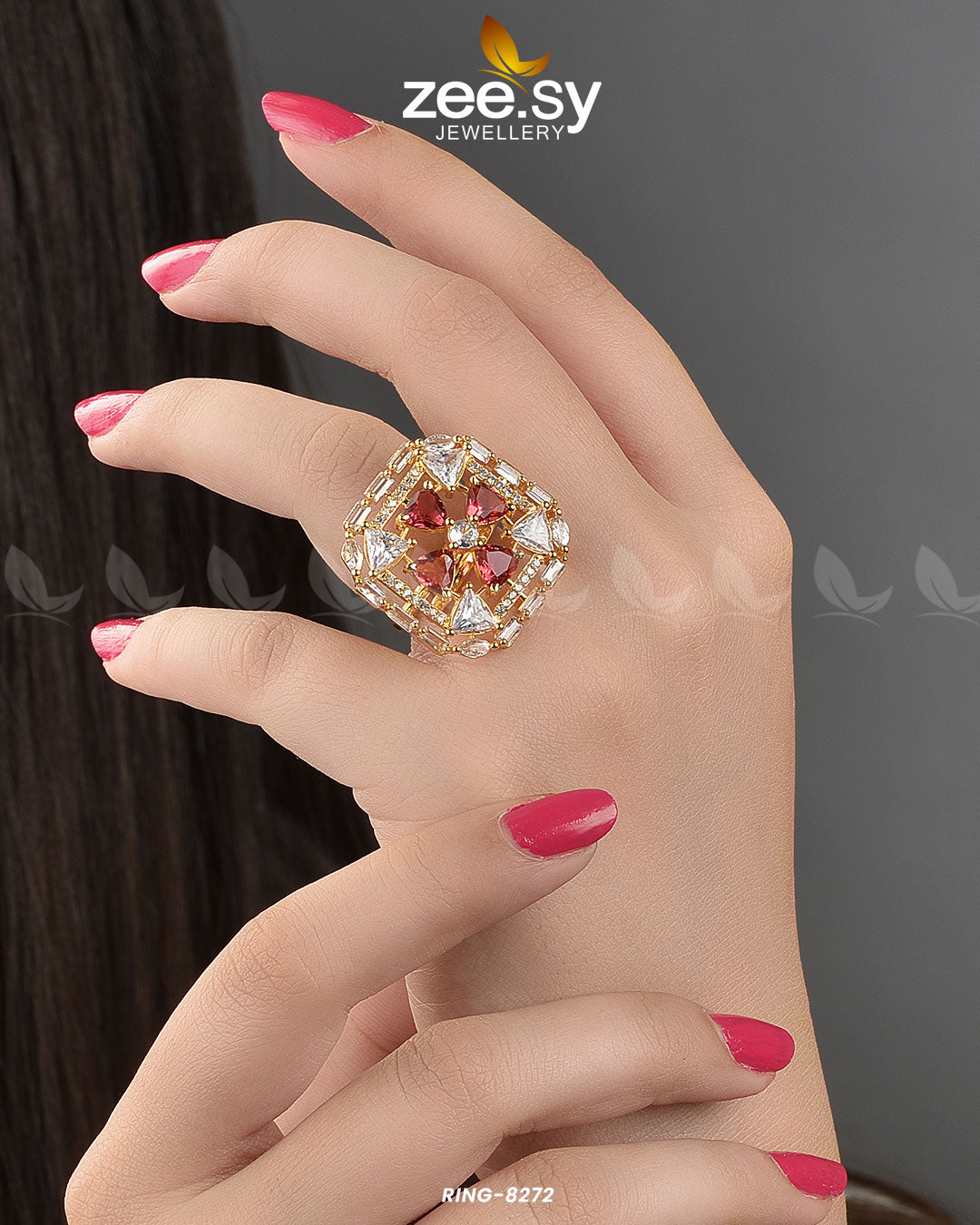 Cubic Ring-8272 - Rings 