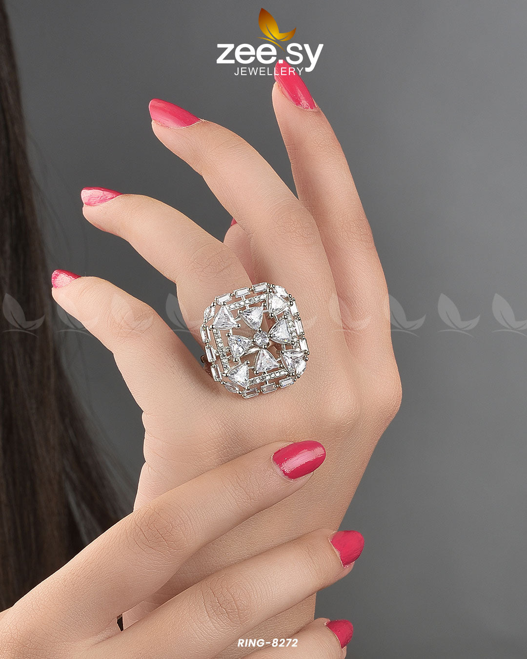 Cubic Ring-8272 - Rings 