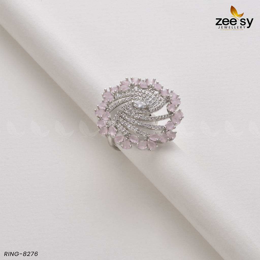 Rhinestone Ring-8276 - Rings 