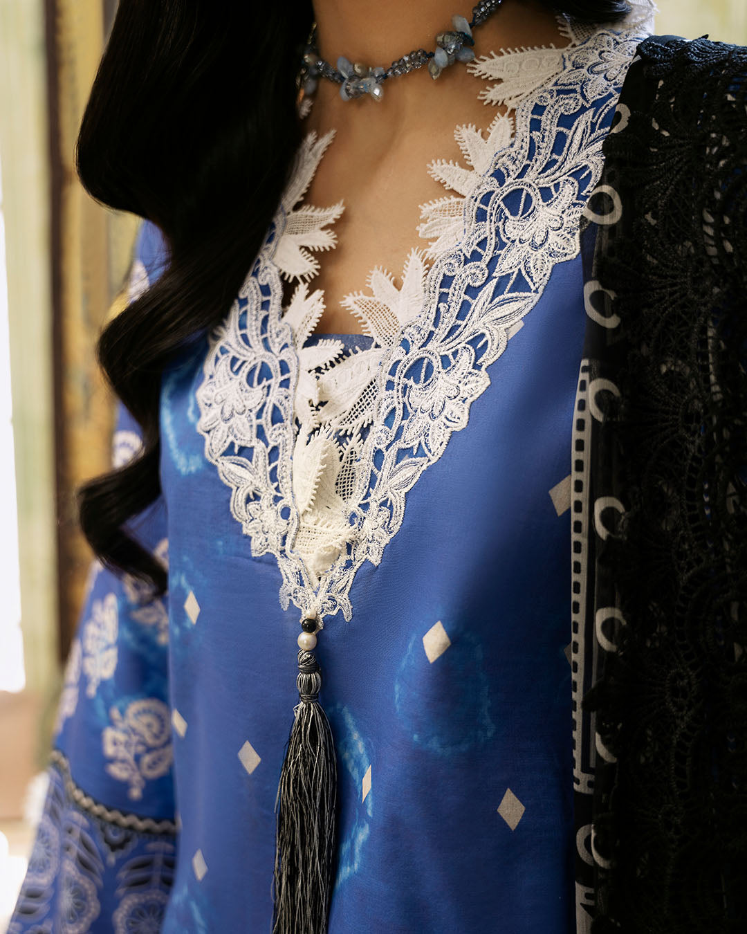Roheenaz | Flora Printed Lawn | Ember - Ladies Clothes 
