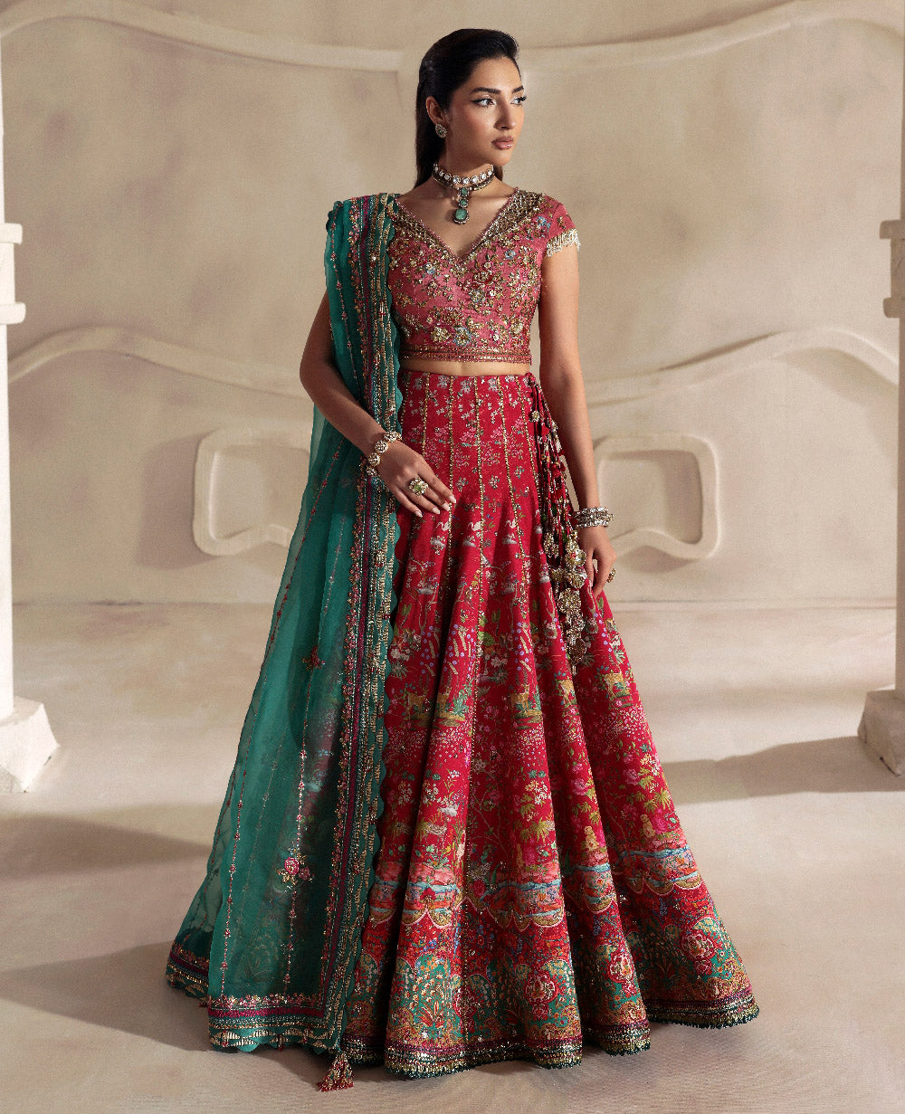 Republic Womenswear | Lilianne Wedding 25 | Floriane - Wedding Dress - available at Maria Faisal in UK and USA.