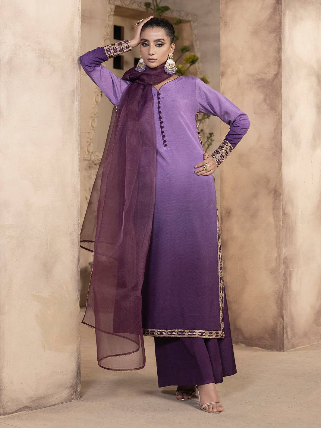Hem Stitch | Raw Silk Edit 25 | Raania by Maria Faisal - Registered Vendor of : Hemstitch - type : Ladies Clothes - 100% original wedding dresses