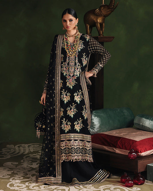 Roheenaz | Whispers of Grace Chiffon | Radiant Muse - Formal Dress - available at Maria Faisal in UK and USA.