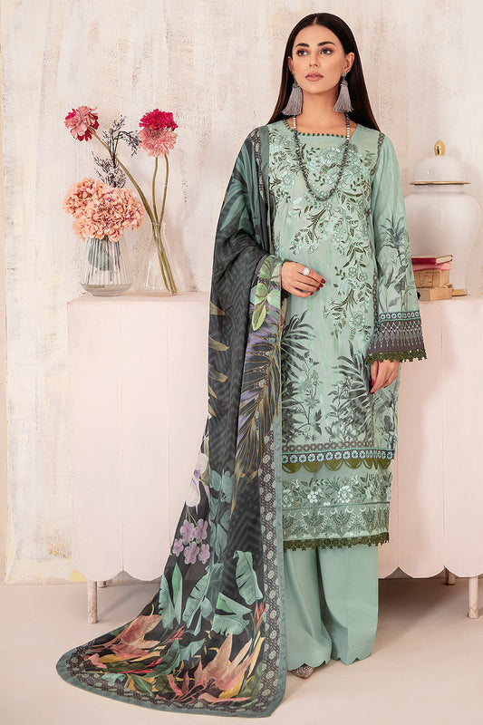 Ramsha | Rangrez Lawn Collection | N-301 - Ladies Clothes - Maria Faisal