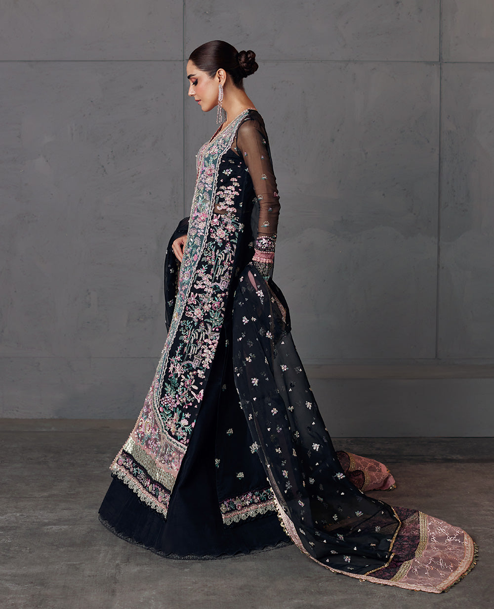 Republic Womenswear | Pieno De Verde Wedding 24 | RWU-24-D4 (Dafne ) - Wedding Dress - Maria Faisal