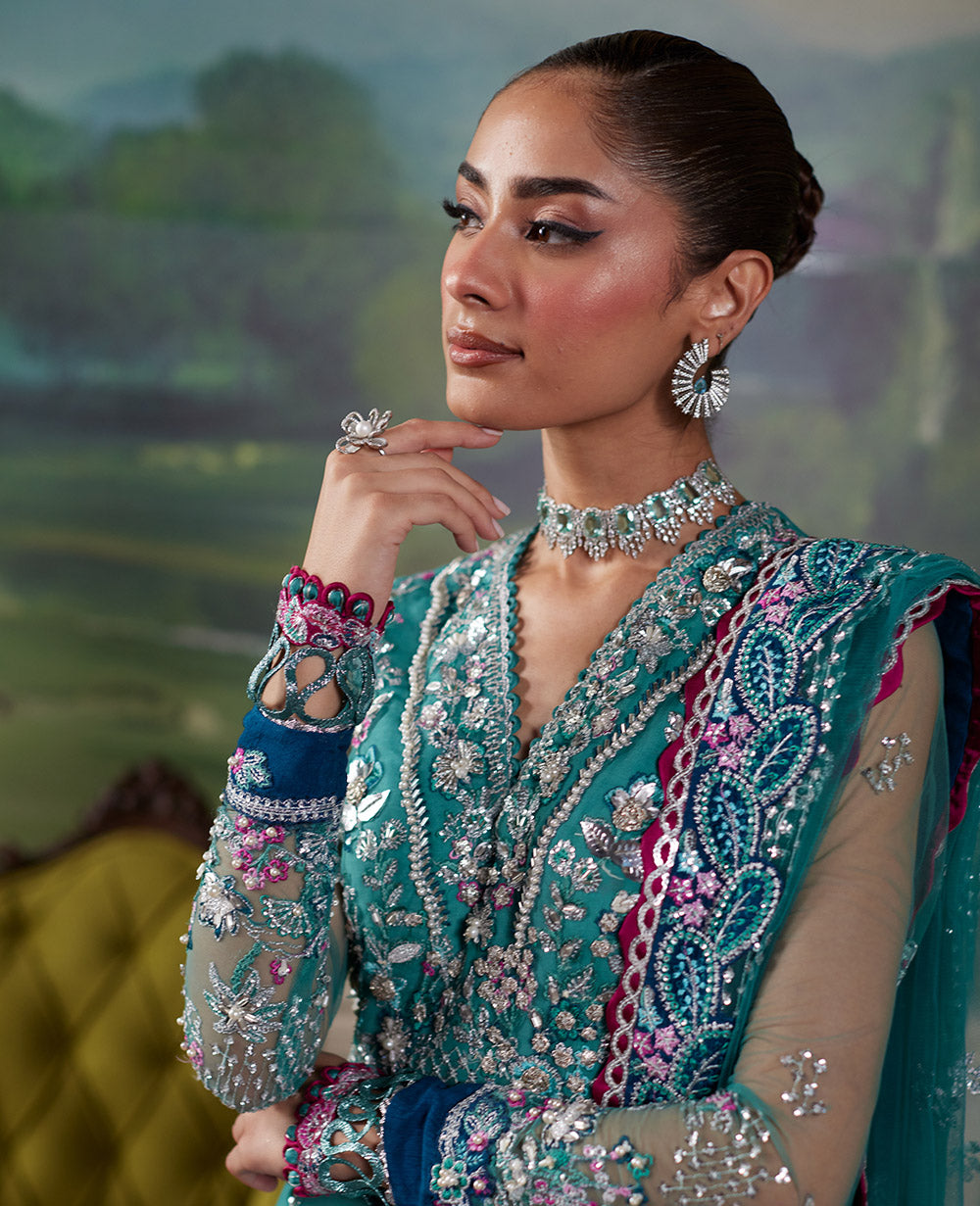 Republic Womenswear | Pieno De Verde Wedding 24 | RWU-24-D6 (Serra ) - Wedding Dress - Maria Faisal