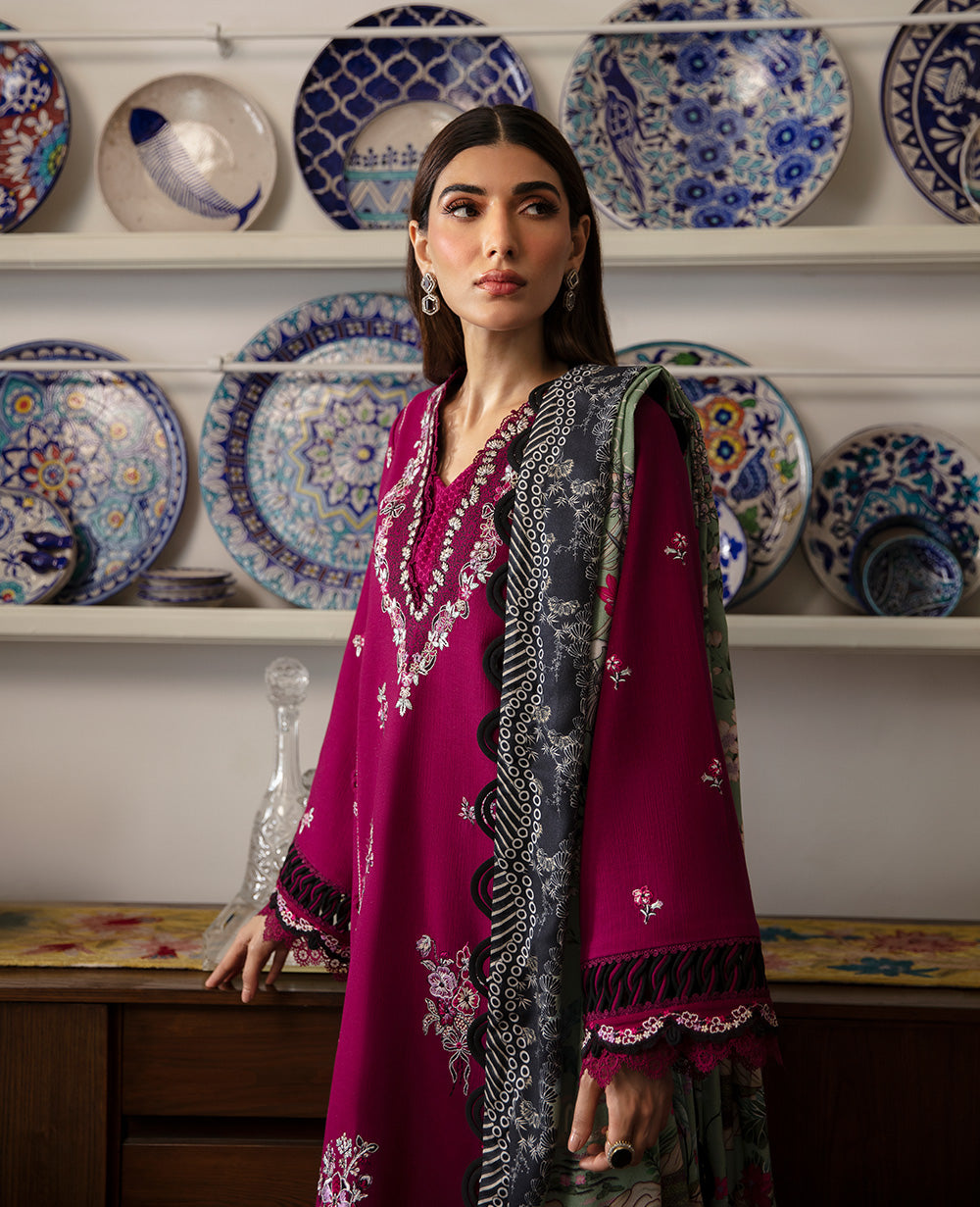 Republic Womenswear | Rosalee Winter 24 |  D3 (Nara) - Wedding Dress - Maria Faisal
