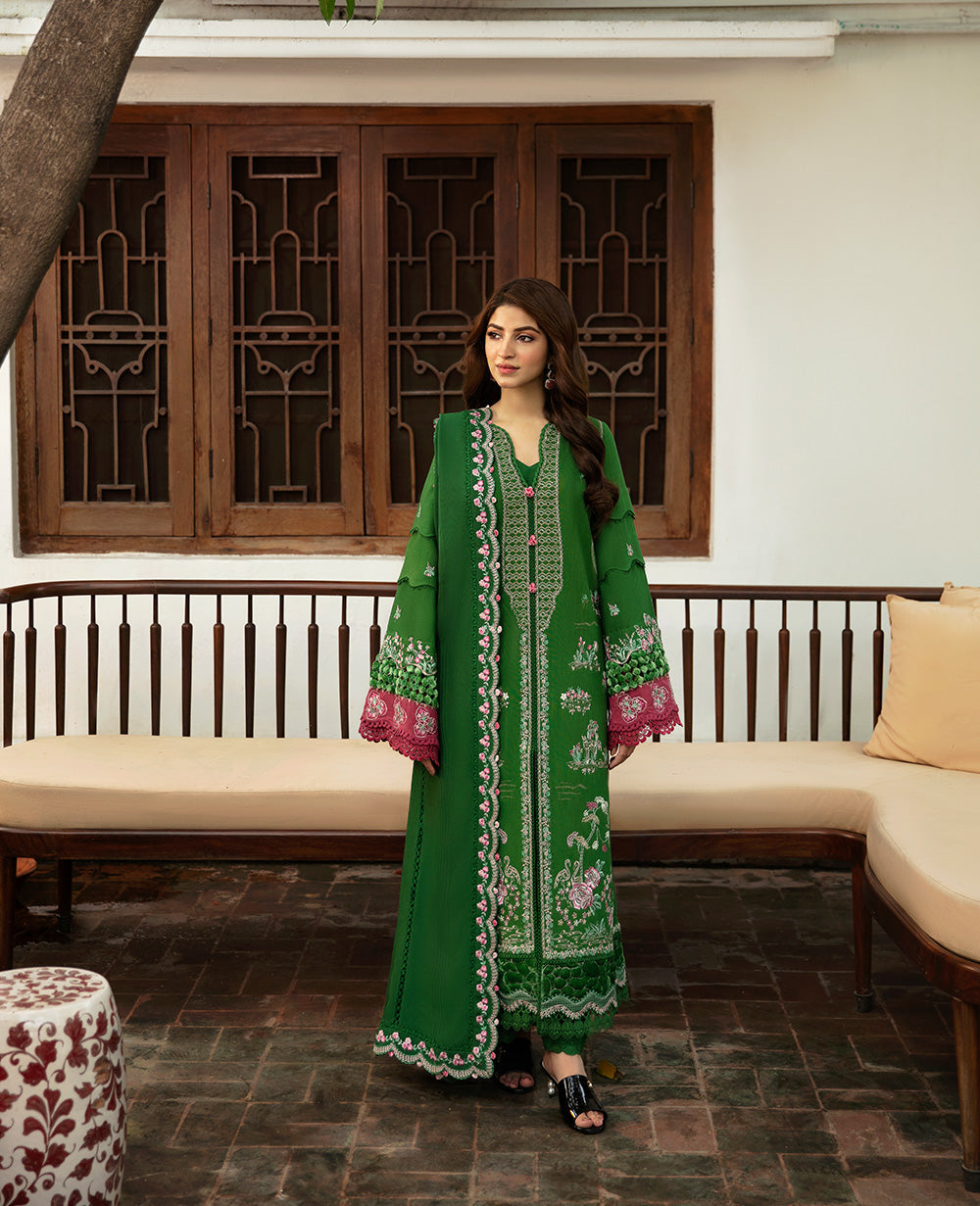 Republic Womenswear | Rosalee Winter 24 |  D6 (Ina) - Ladies Clothes - Maria Faisal