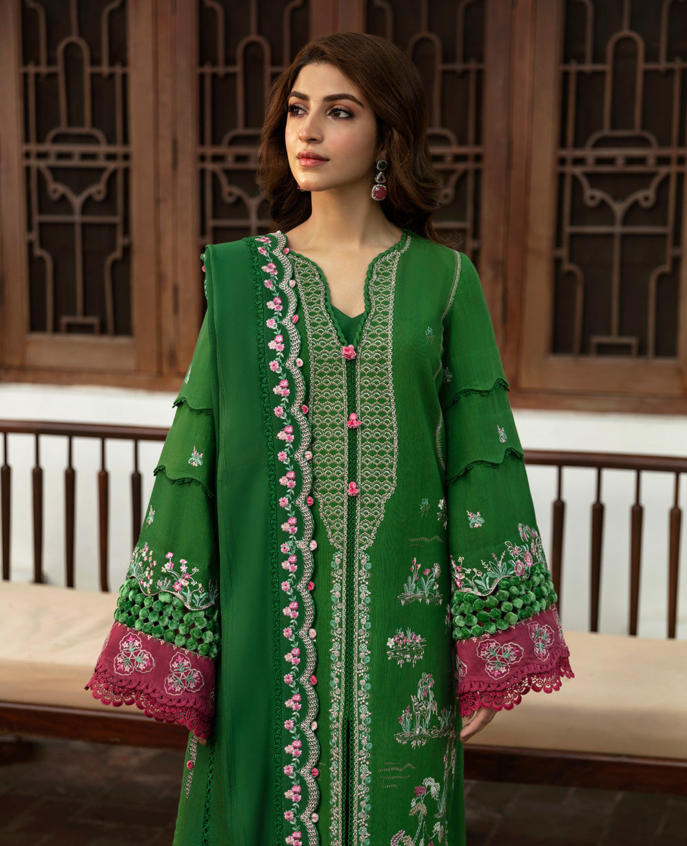 Republic Womenswear | Rosalee Winter 24 |  D6 (Ina) - Ladies Clothes - Maria Faisal
