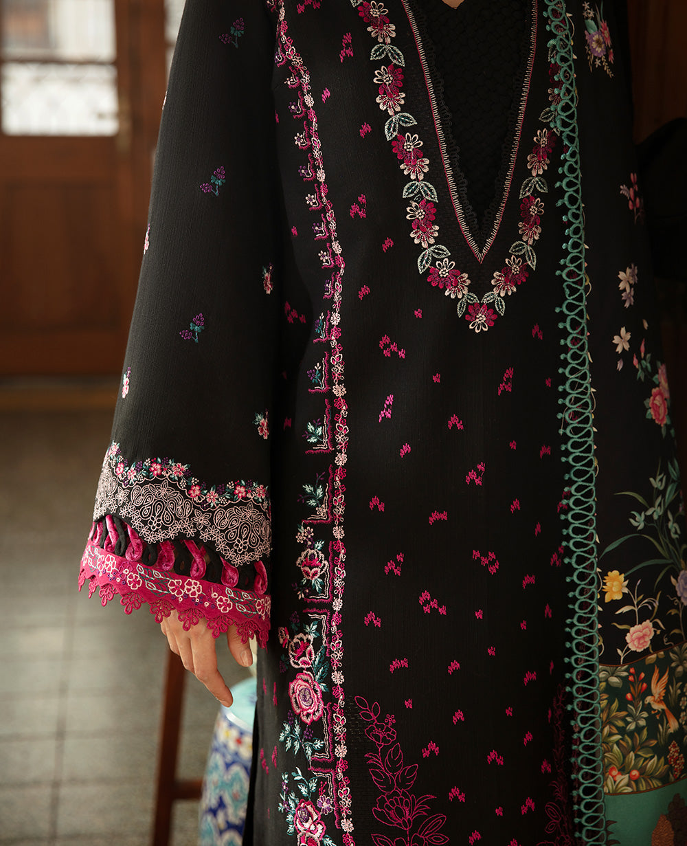 Republic Womenswear | Rosalee Winter 24 |  D10 (Kian) - Ladies Clothes - Maria Faisal