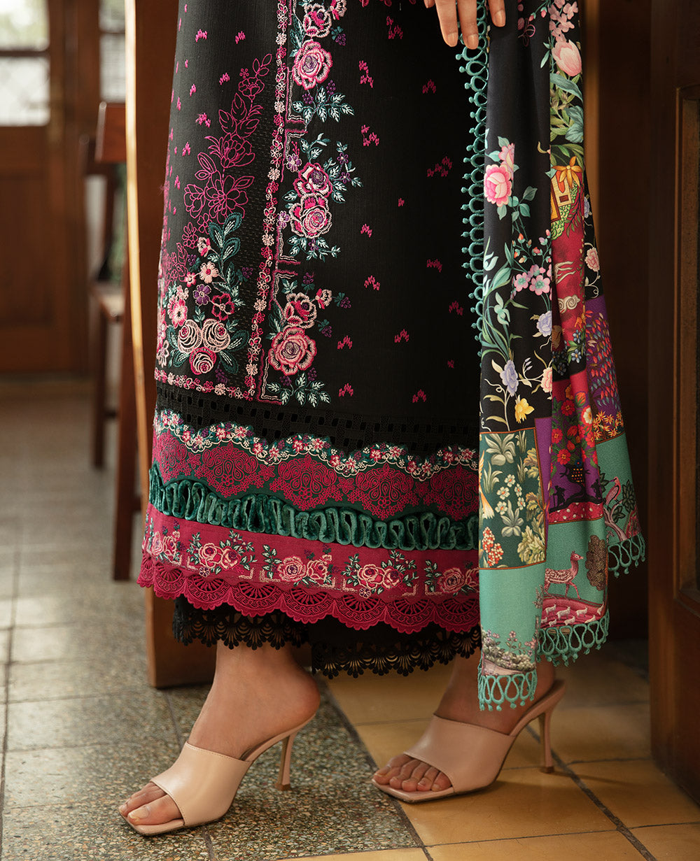 Republic Womenswear | Rosalee Winter 24 |  D10 (Kian) - Ladies Clothes - Maria Faisal