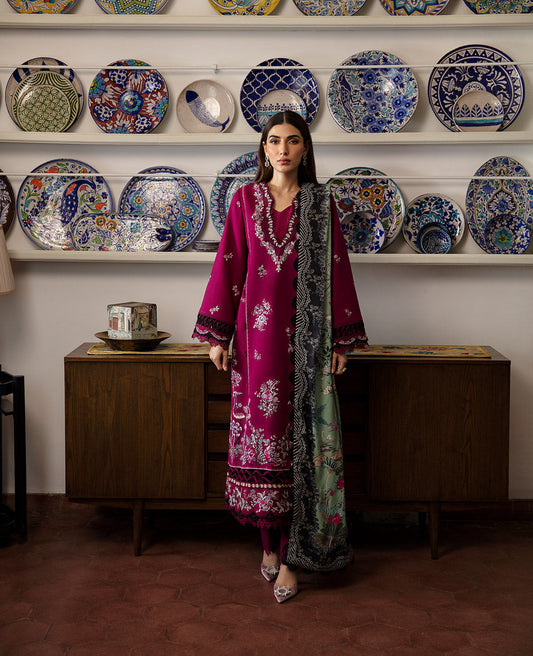 Republic Womenswear | Rosalee Winter 24 |  D3 (Nara) - Wedding Dress - Maria Faisal