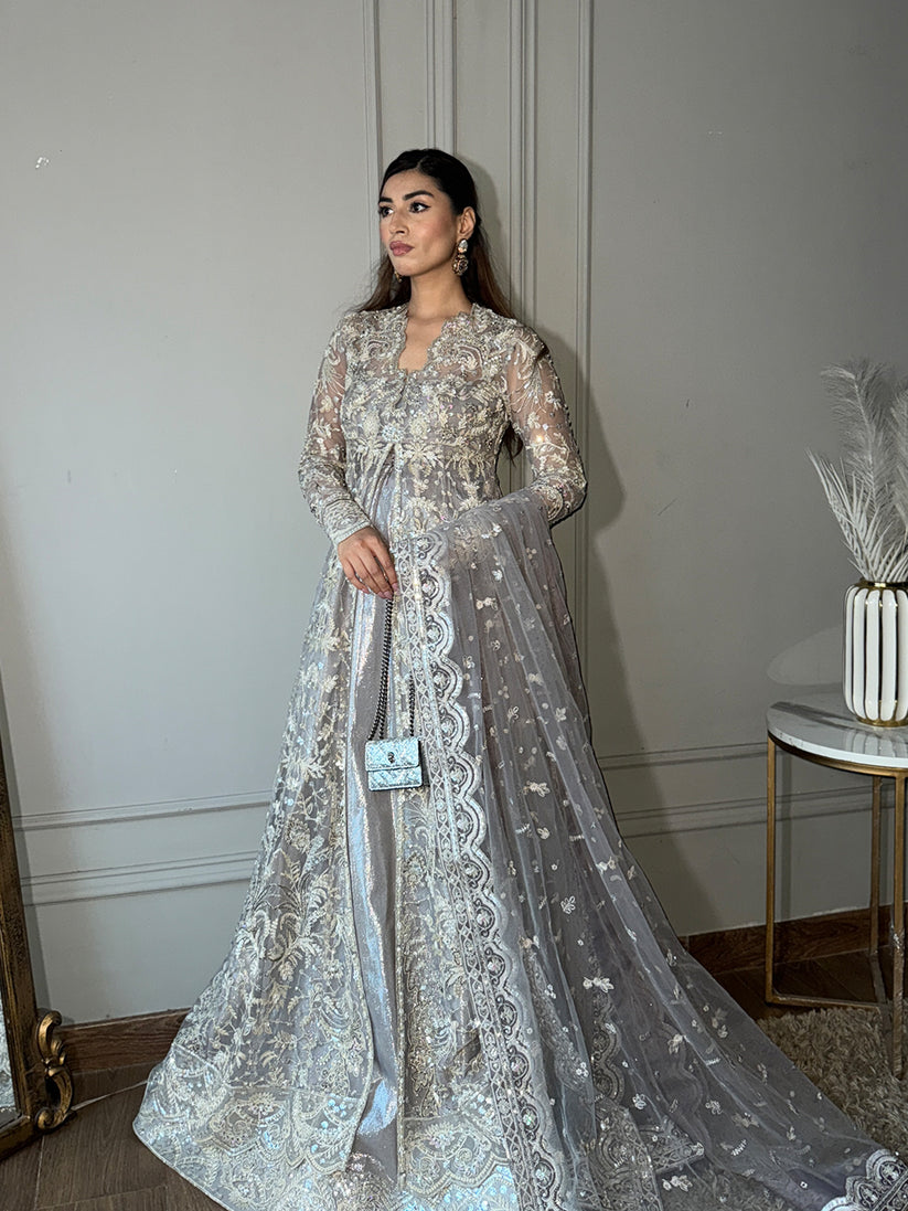 Epoque | Avanti Wedding Formals | NIVARA - Wedding Dress - available at Maria Faisal in UK and USA.