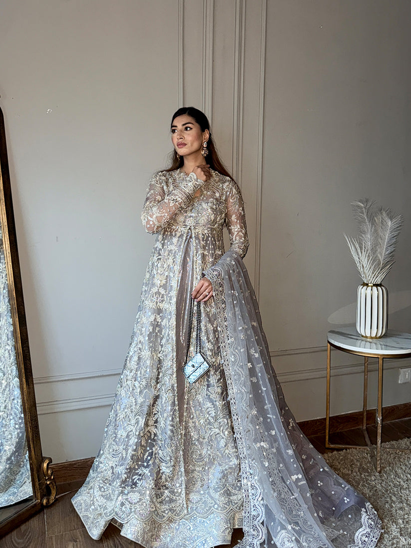 Epoque | Avanti Wedding Formals | NIVARA - Wedding Dress - available at Maria Faisal in UK and USA.