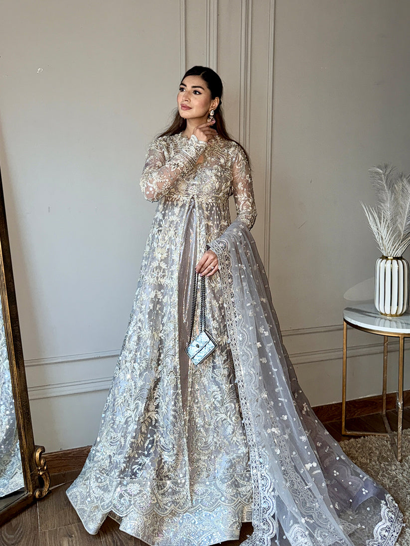 Epoque | Avanti Wedding Formals | NIVARA - Wedding Dress - available at Maria Faisal in UK and USA.