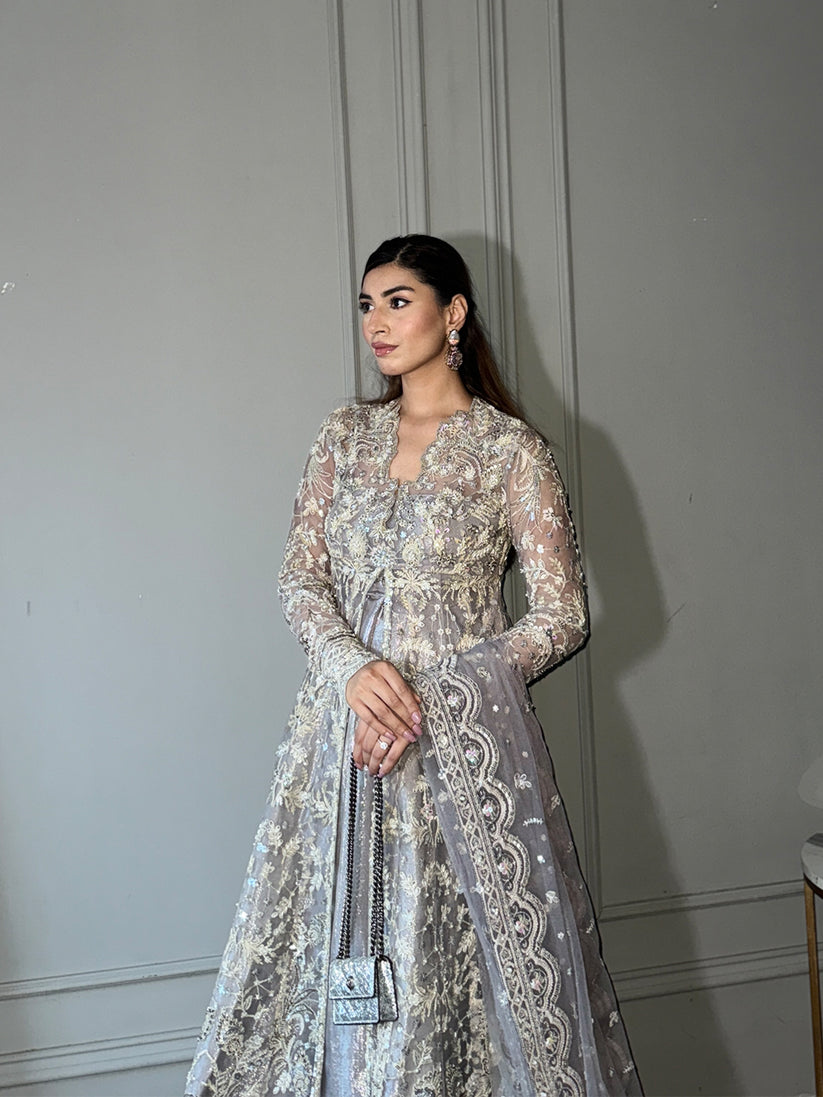 Epoque | Avanti Wedding Formals | NIVARA - Wedding Dress - available at Maria Faisal in UK and USA.