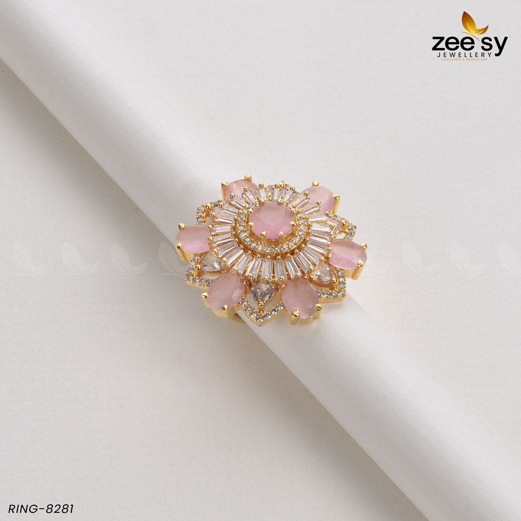 Sunflower Ring-8281 - Rings 