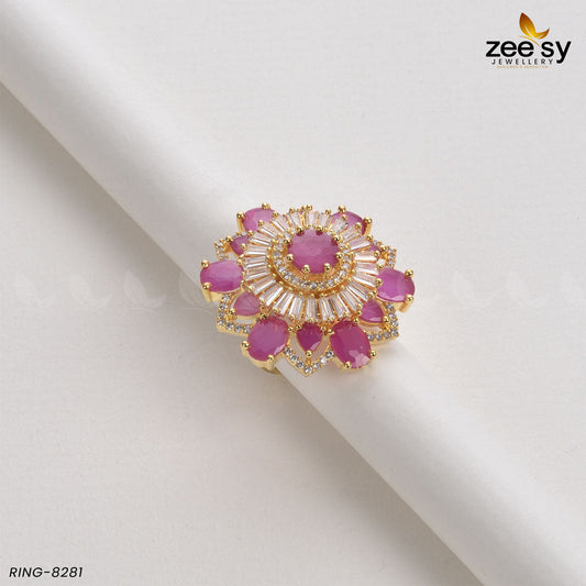 Sunflower Ring-8281 - Rings 