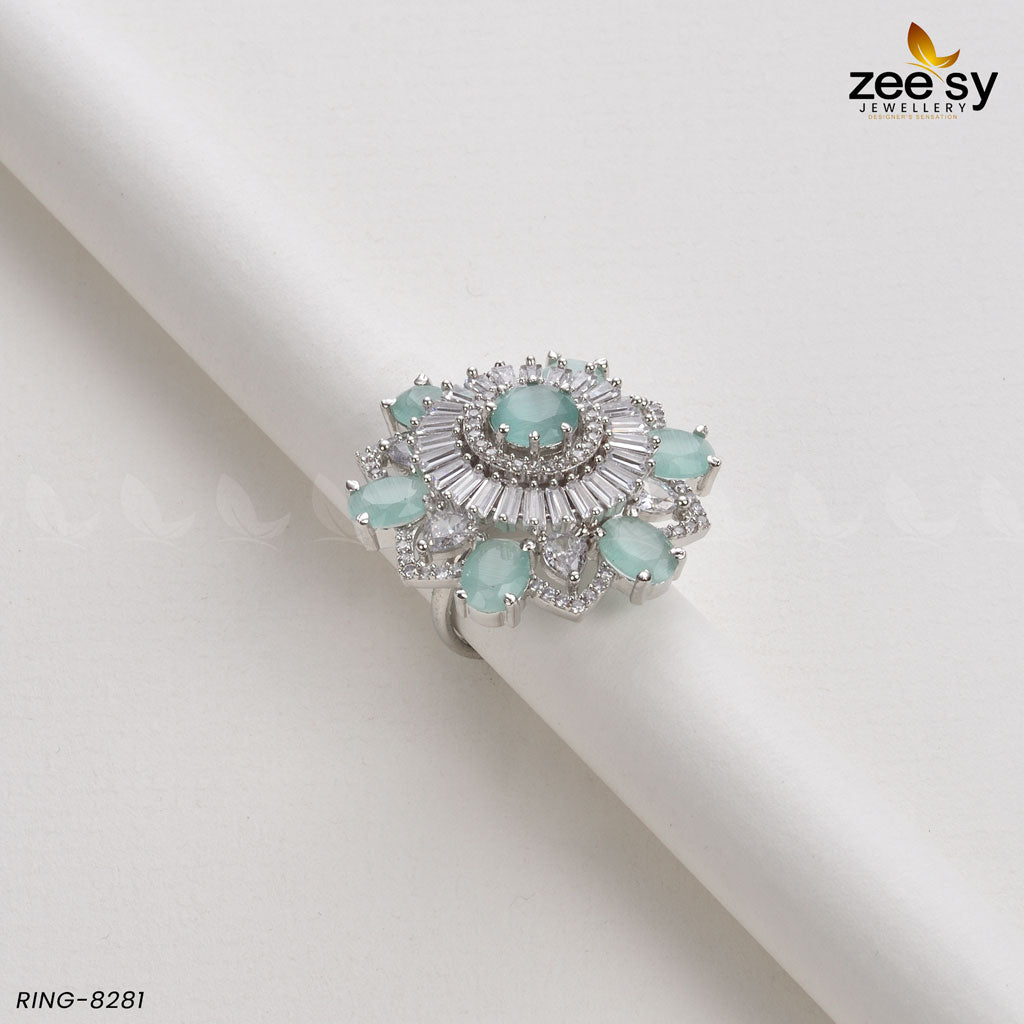 Sunflower Ring-8281 - Rings 