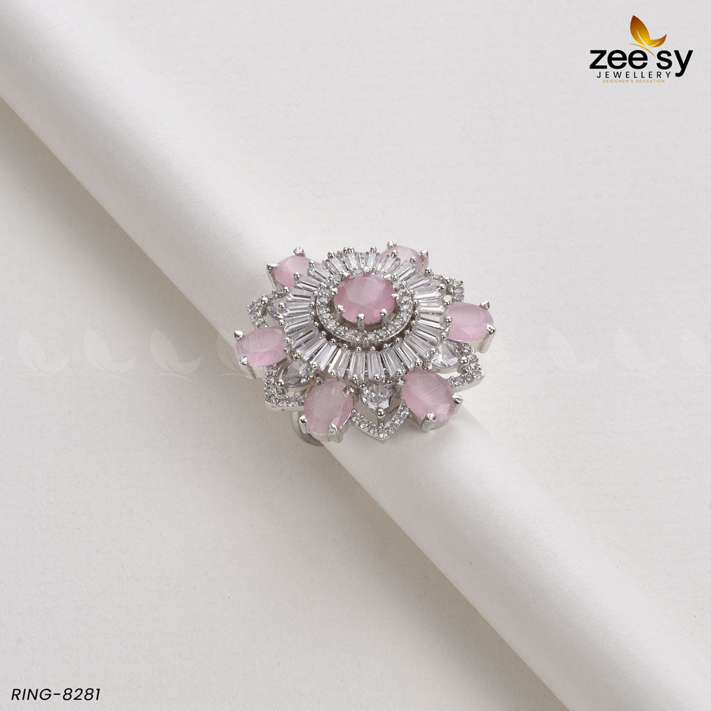 Sunflower Ring-8281 - Rings 