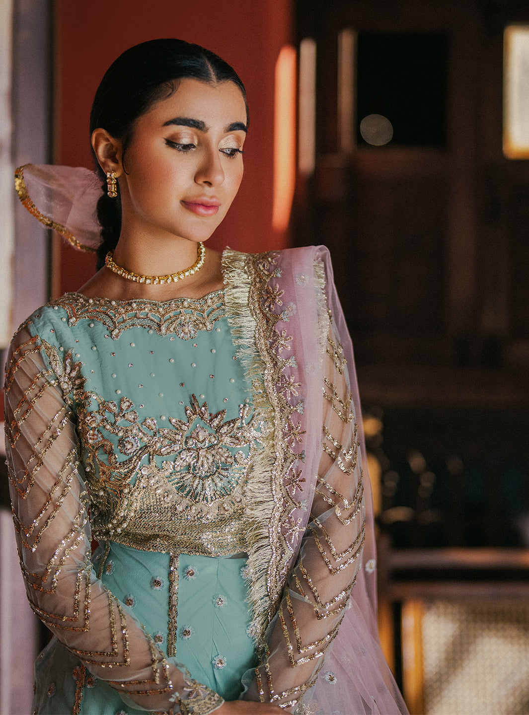 Roheenaz | Pehli Si Muhabbat Wedding Collection |  AARZO - Ladies Clothes 