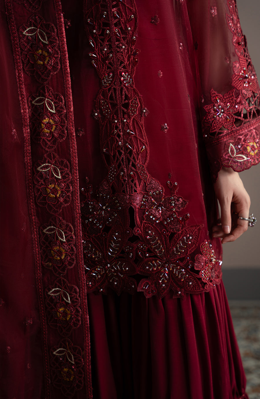Fabiha Fatima | Elvin Pret Wear | RUBEIA - Ladies Clothes - Maria Faisal