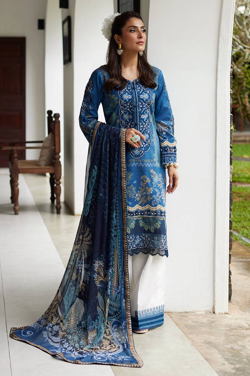 Gulaal | Saffira Lawn 25 | Aadhya by Maria Faisal - Registered Vendor of : Gulaal - type : Ladies Clothes - 100% original wedding dresses