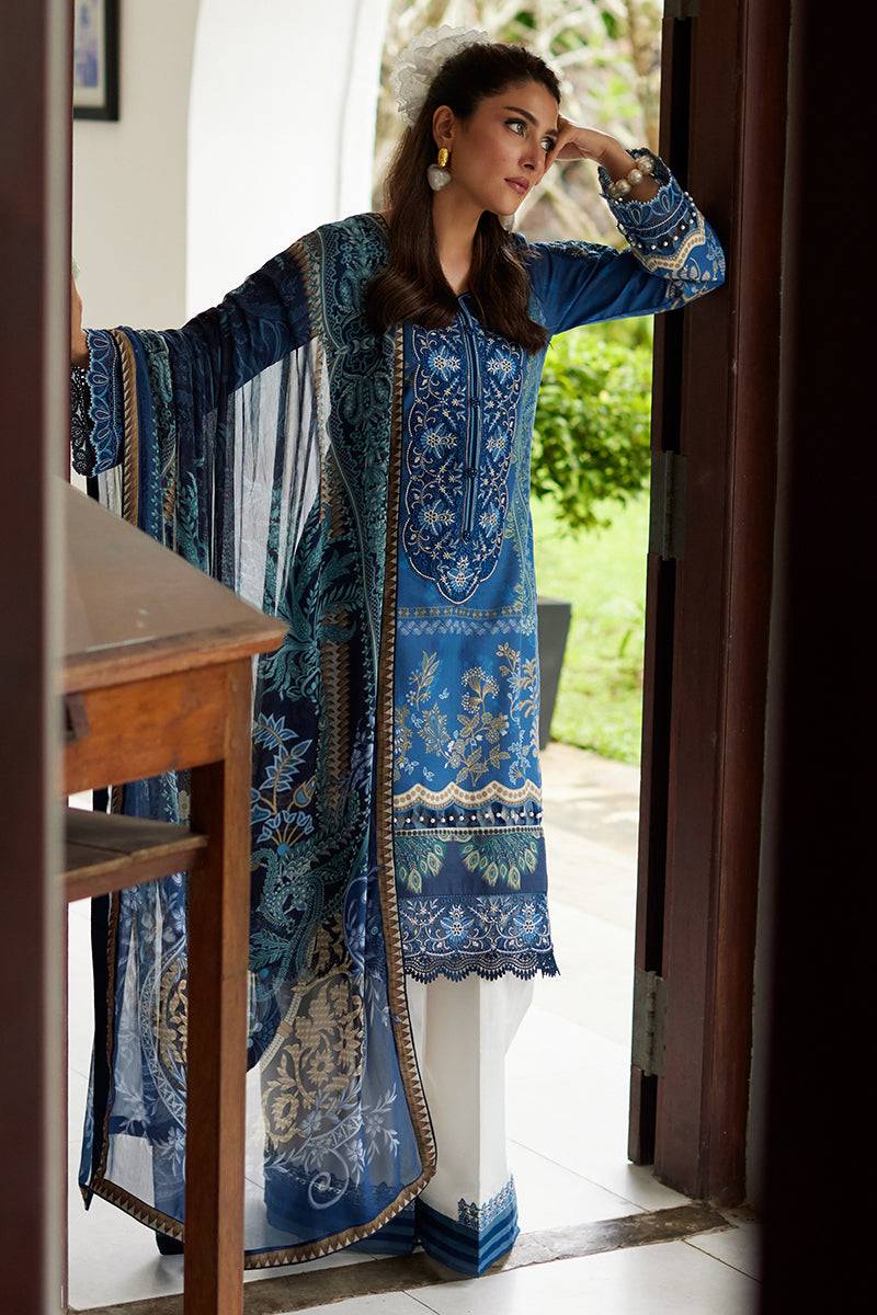 Gulaal | Saffira Lawn 25 | Aadhya by Maria Faisal - Registered Vendor of : Gulaal - type : Ladies Clothes - 100% original wedding dresses
