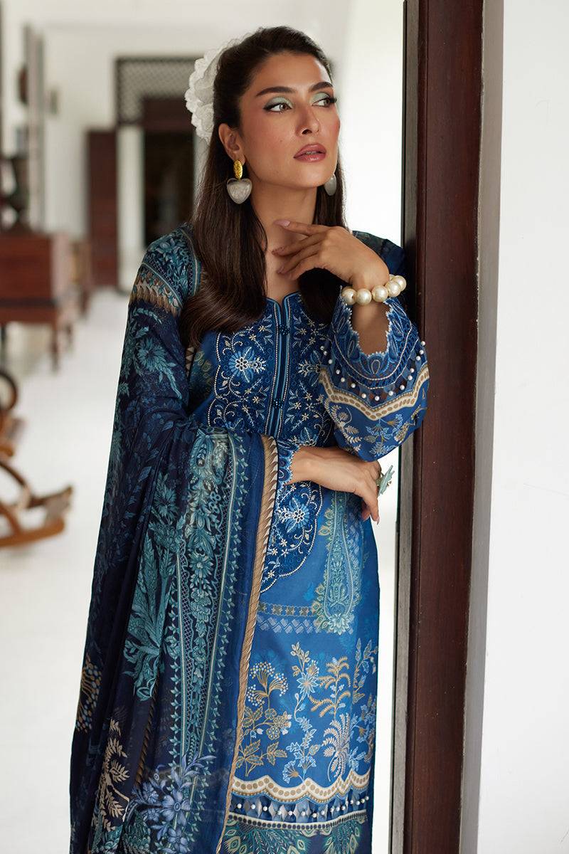 Gulaal | Saffira Lawn 25 | Aadhya by Maria Faisal - Registered Vendor of : Gulaal - type : Ladies Clothes - 100% original wedding dresses