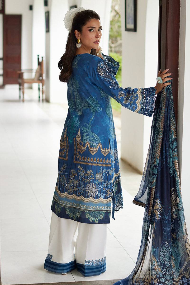Gulaal | Saffira Lawn 25 | Aadhya by Maria Faisal - Registered Vendor of : Gulaal - type : Ladies Clothes - 100% original wedding dresses