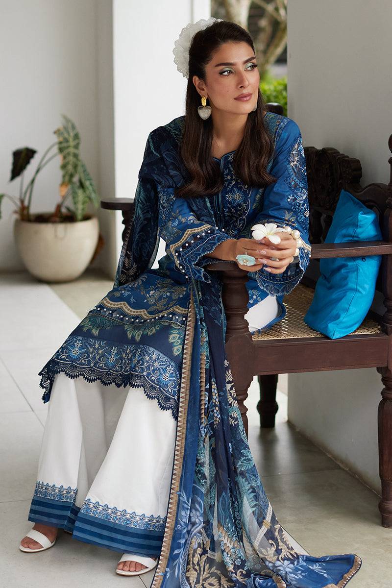 Gulaal | Saffira Lawn 25 | Aadhya by Maria Faisal - Registered Vendor of : Gulaal - type : Ladies Clothes - 100% original wedding dresses