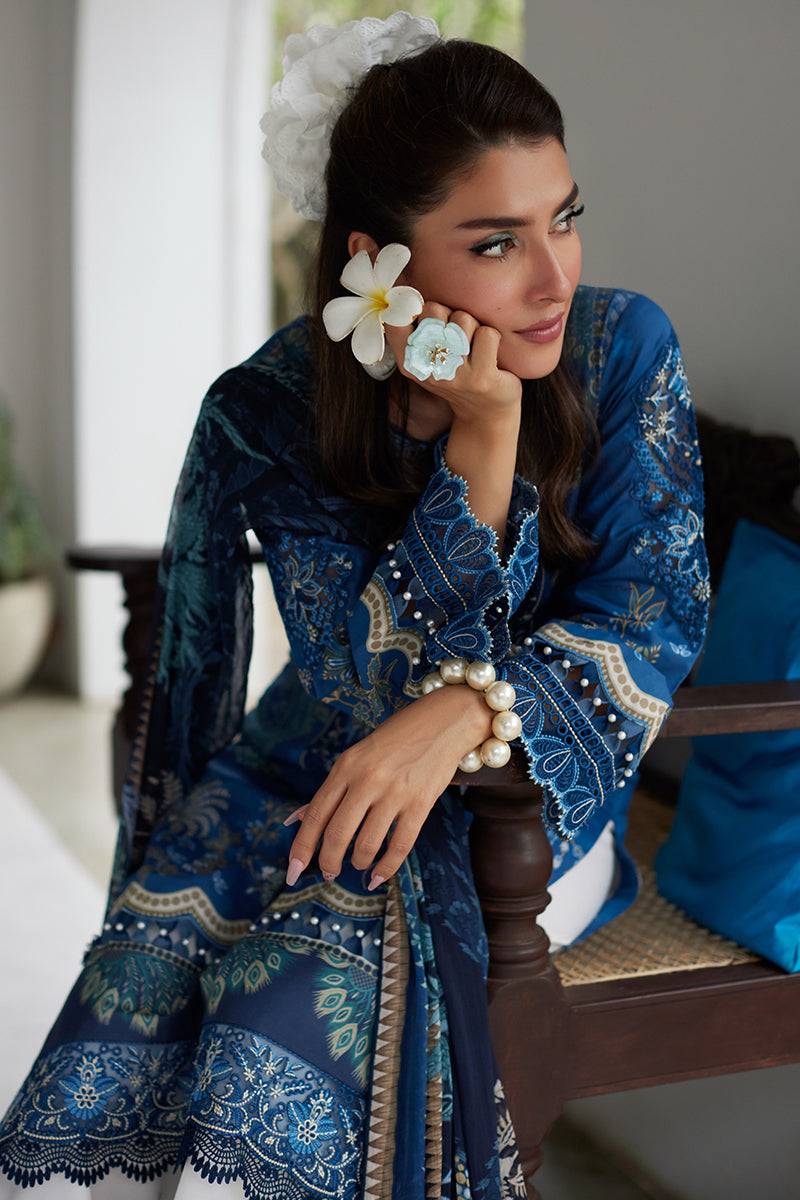 Gulaal | Saffira Lawn 25 | Aadhya by Maria Faisal - Registered Vendor of : Gulaal - type : Ladies Clothes - 100% original wedding dresses