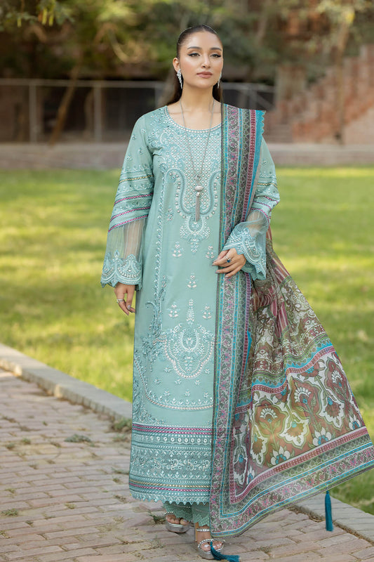 Imrozia Premium | Subah e Roshan | S.L 73 Zaib - Designer Dress with Intricate embroidery and embellishments. Shop elegent wedding dress at Maria Faisal.