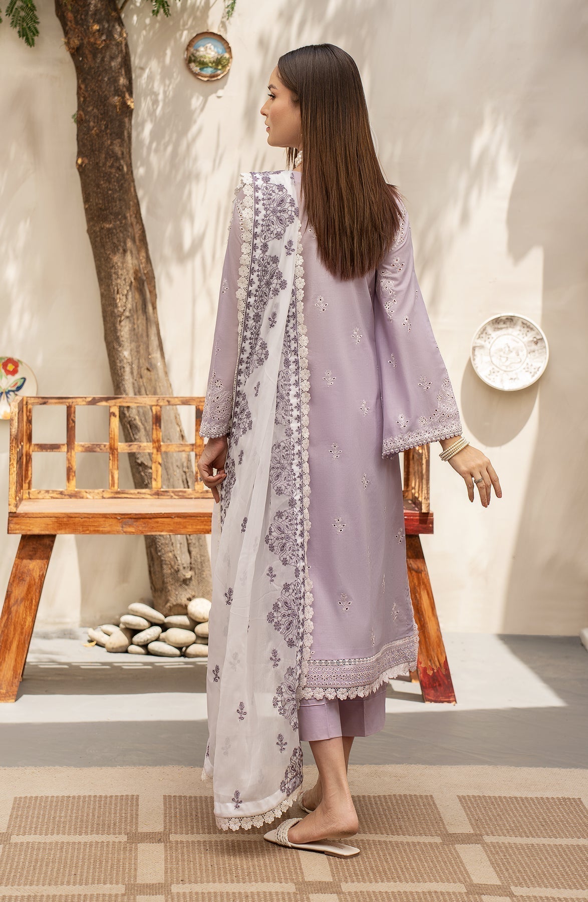 Zarif | Festive Lawn | ZFL 02 ILSA - Designer Dress with Intricate embroidery and embellishments. Shop elegent wedding dress at Maria Faisal.