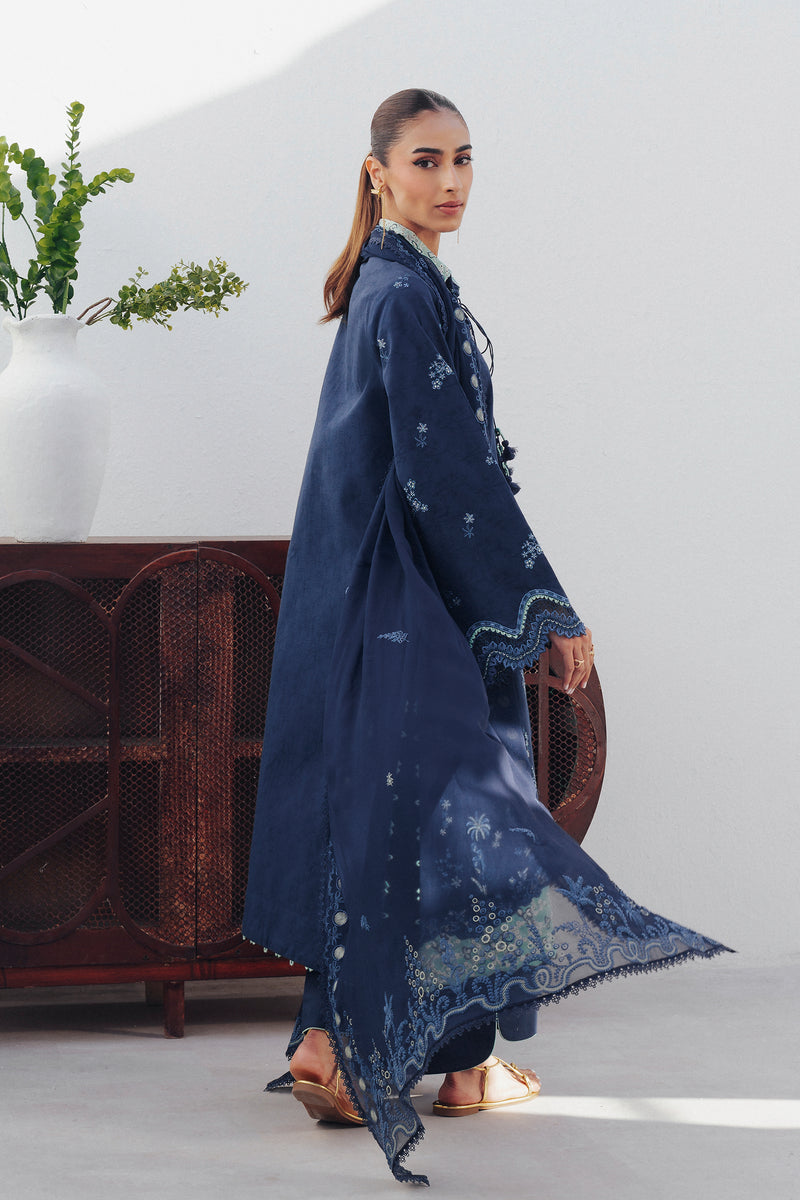Qalamkar | Basic Pret 26 | QBP-02 DARIA - Luxury Dress - available at Maria Faisal in UK and USA.