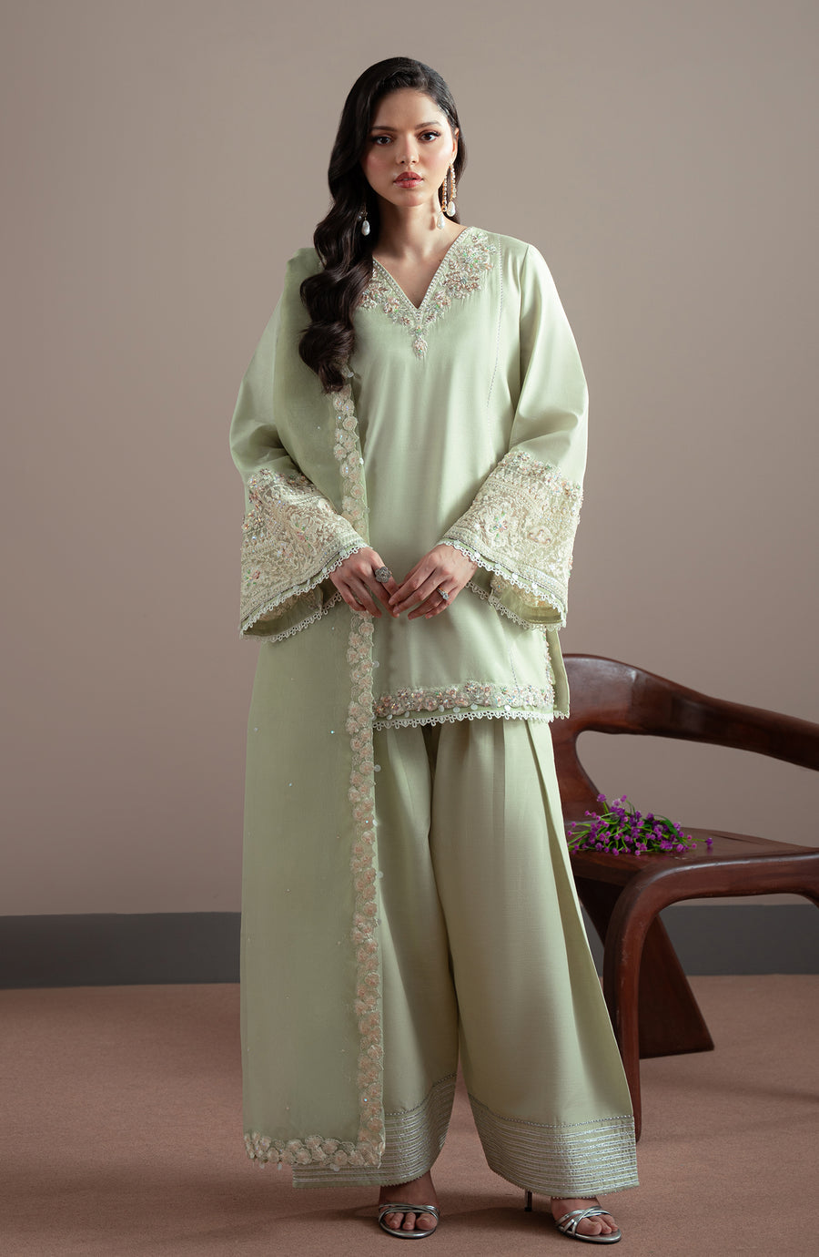 Fabiha Fatima | Elvin Pret Wear | SAGE - Ladies Clothes - Maria Faisal