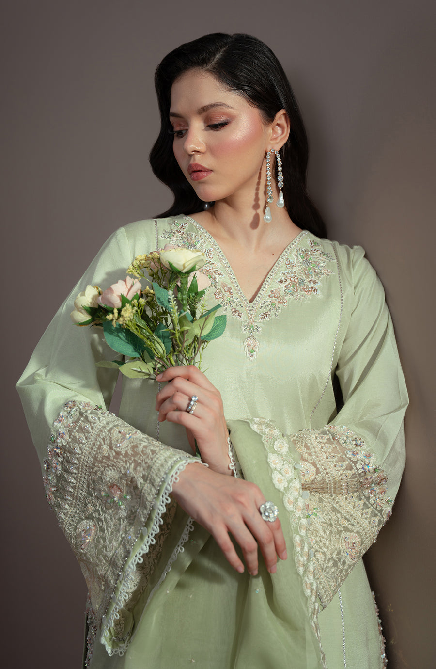 Fabiha Fatima | Elvin Pret Wear | SAGE - Ladies Clothes - Maria Faisal