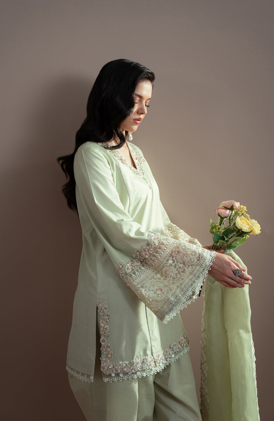 Fabiha Fatima | Elvin Pret Wear | SAGE - Ladies Clothes - Maria Faisal