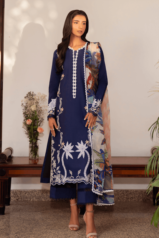 Sable Vogue | Lila Lawn 25 | SAL-07-25 by Maria Faisal - Registered Vendor of : Sable Vogue - type : Ladies Clothes - 100% original wedding dresses