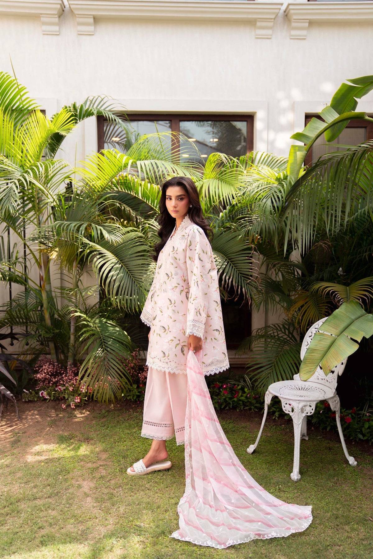 Sable Vogue | Lila Lawn 25 | SAL-10-25 by Maria Faisal - Registered Vendor of : Sable Vogue - type : Ladies Clothes - 100% original wedding dresses