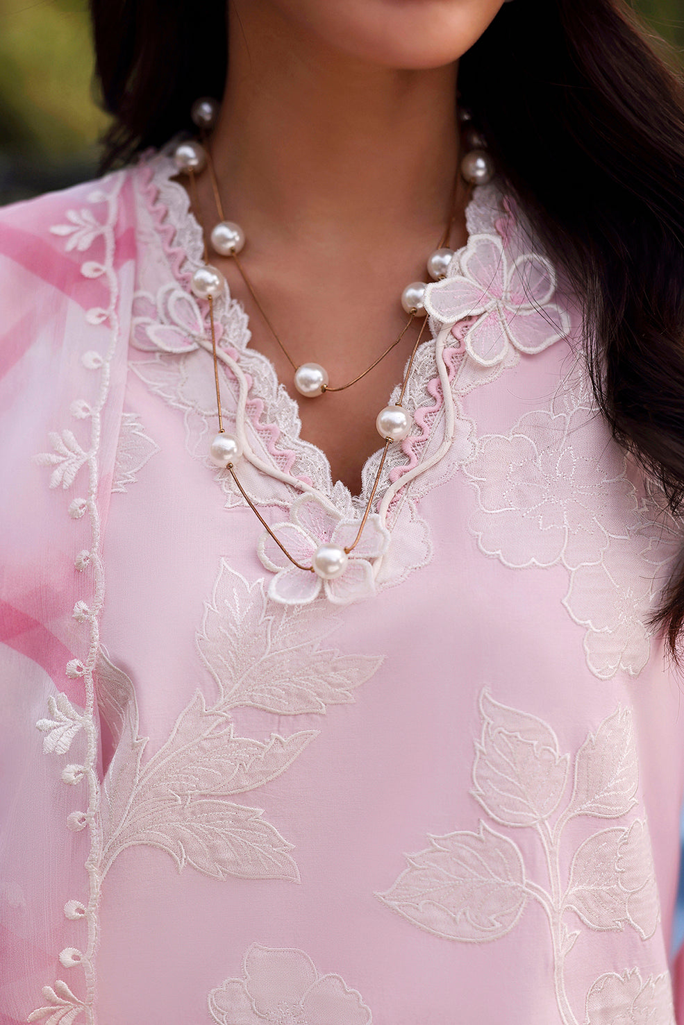 Sable Vogue | Sorae 26 | SANTA ROSA - Luxury Dress - available at Maria Faisal in UK and USA.