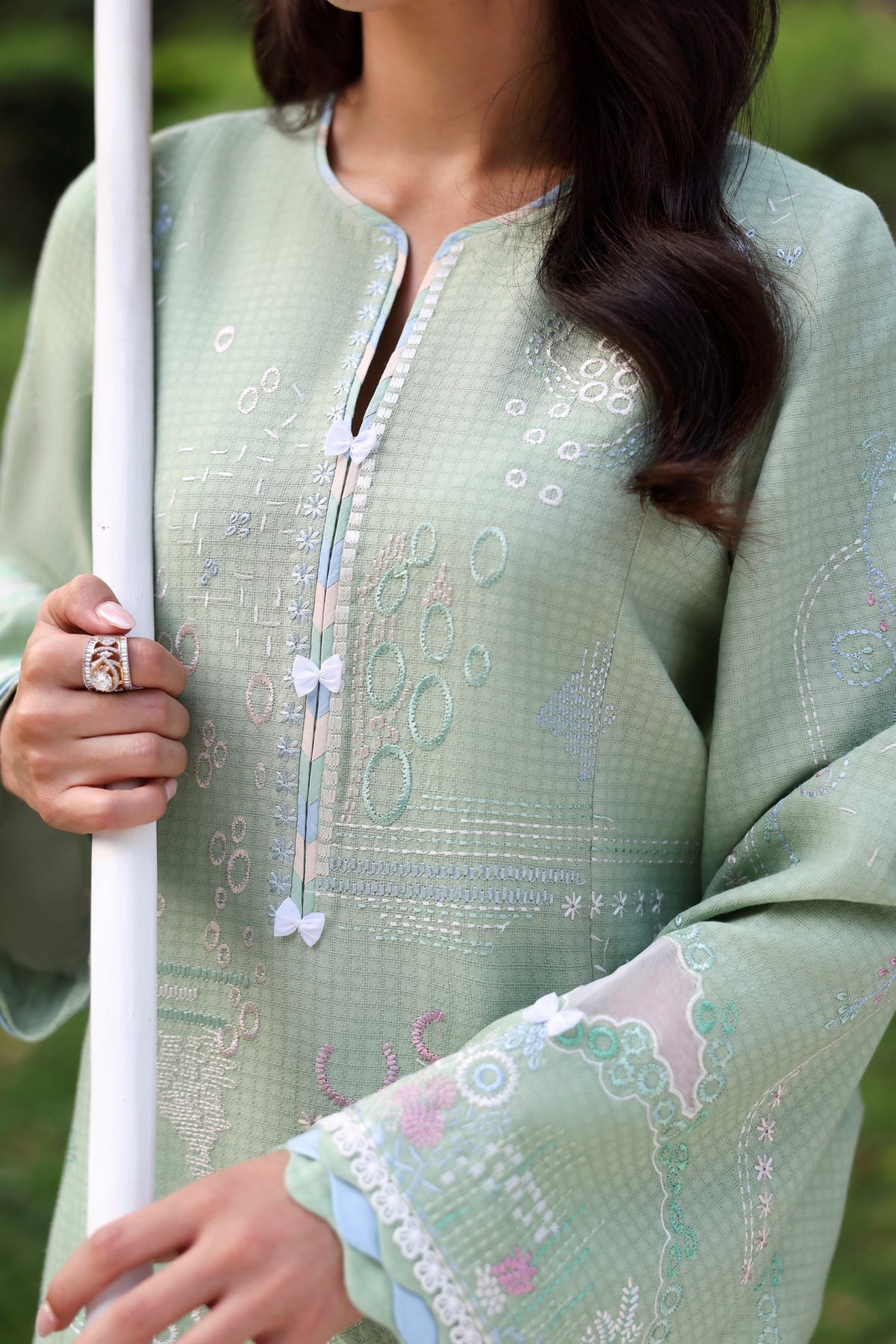 Sable Vogue | Sorae 26 | SWEET ESCAPE - Luxury Dress - available at Maria Faisal in UK and USA.
