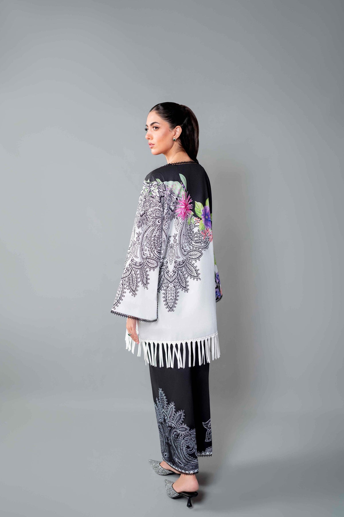 Sable Vogue | Co ords Sets | Scs-P1 - Luxury Dress - available at Maria Faisal in UK and USA.