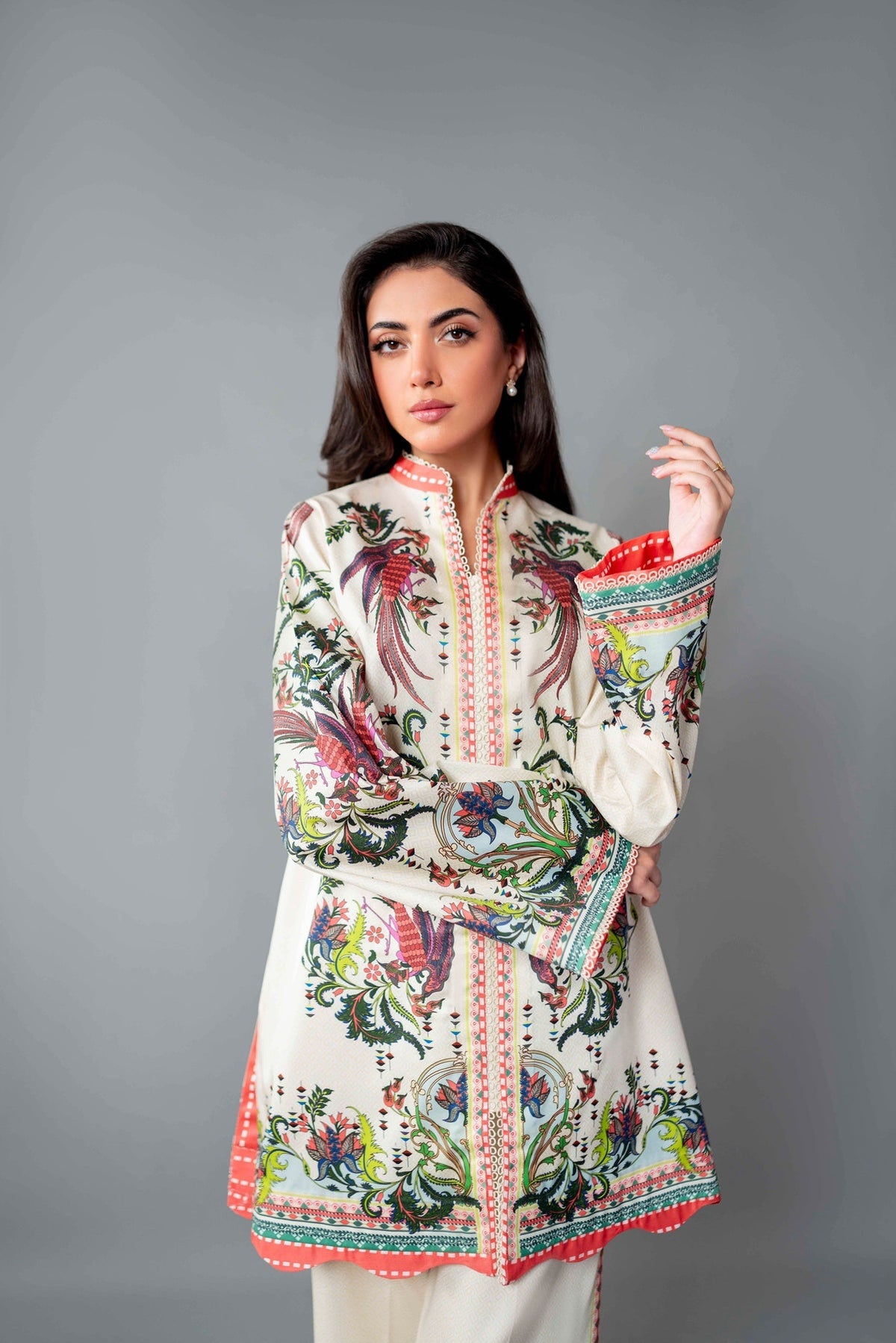 Sable Vogue | Co ords Sets | Scs-P2 - Luxury Dress - available at Maria Faisal in UK and USA.