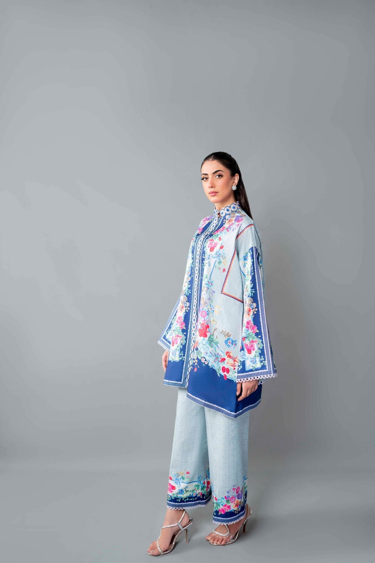 Sable Vogue | Co ords Sets | Scs-P4 - Luxury Dress - available at Maria Faisal in UK and USA.