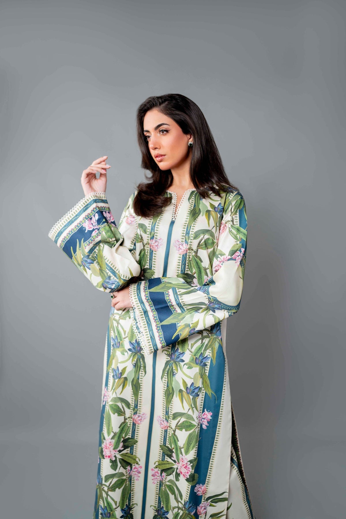 Sable Vogue | Co ords Sets | Scs-P6-1 - Luxury Dress - available at Maria Faisal in UK and USA.