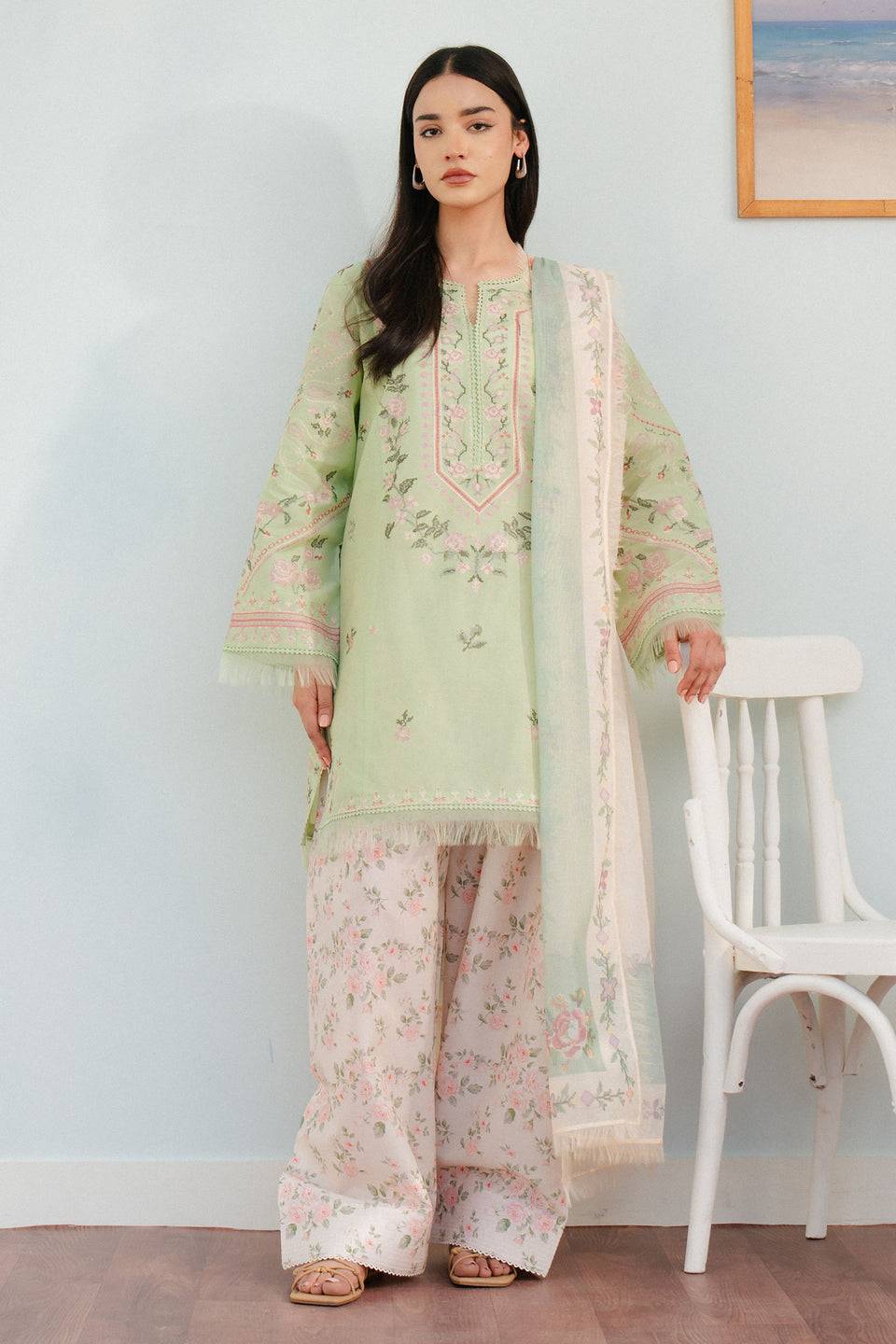 Zara Shahjahan | Coco Lawn 25 | SERENE-2A by Maria Faisal - Registered Vendor of : Zara Shahjahan - type : Ladies Clothes - 100% original wedding dresses