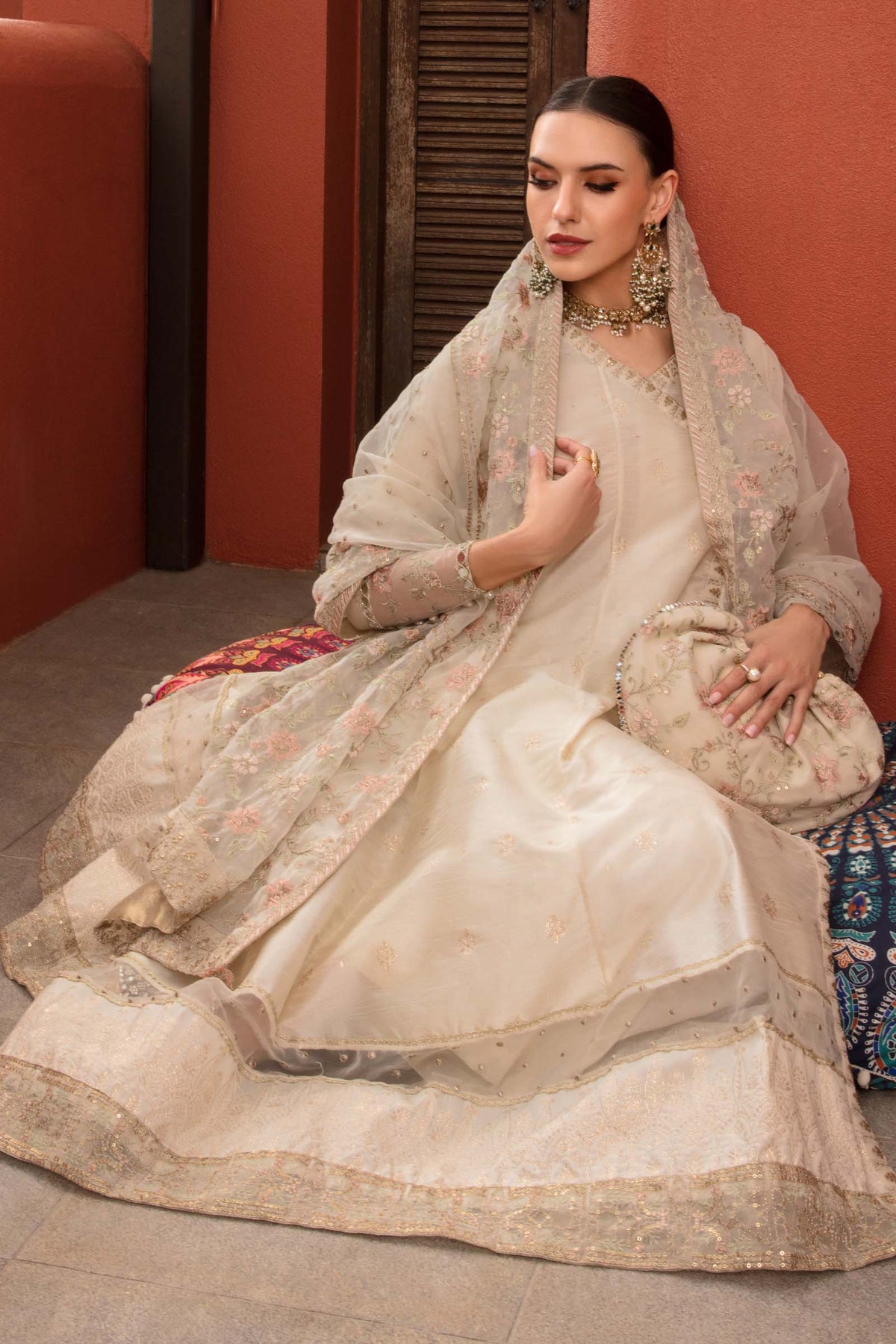 Maira B | Ready to Wear | SF-EF23-07R1 by Maria Faisal - Registered Vendor of : Maria B - type : Wedding Dress - 100% original wedding dresses