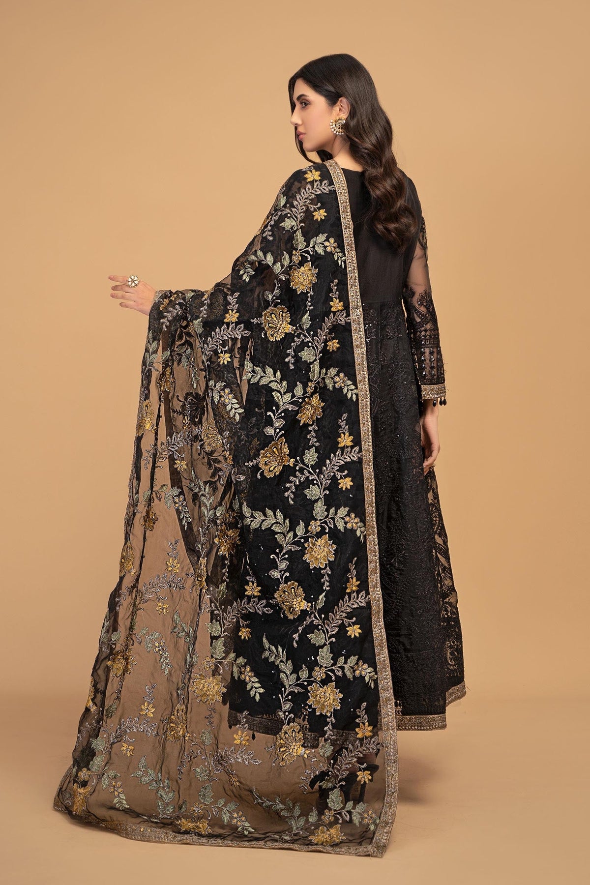 Maria B | Pre Fall 25 | Organza Frock 13 - Ladies Clothes - Maria Faisal